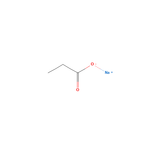 137-40-6 Sodium propionate chemical structure
