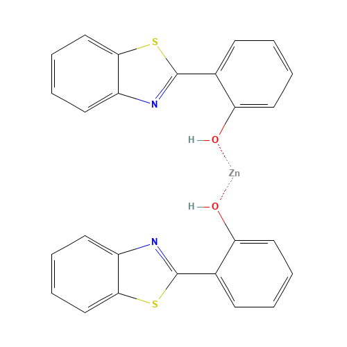58280-31-2 Bis[2-(2-benzothiazoly)phenolato]zinc(II) chemical structure