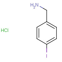 59528-27-7 4-Iodobenzylamine hydrochloride chemical structure