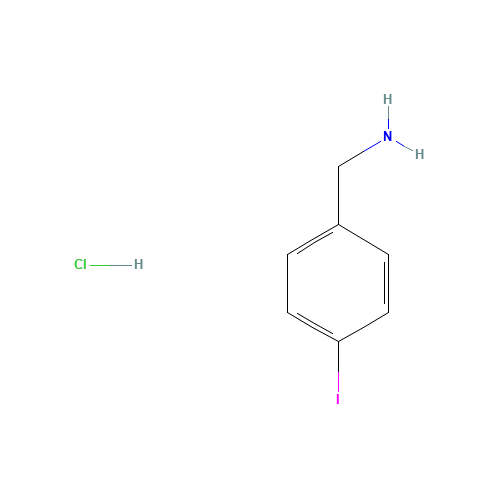 59528-27-7 4-Iodobenzylamine hydrochloride chemical structure