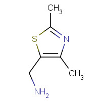 165736-07-2 1-(2,4-DIMETHYL-1,3-THIAZOL-5-YL)METHANAMINE chemical structure