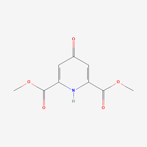 19872-91-4 dimethyl 4-hydroxypyridine-2,6-dicarboxylate chemical structure