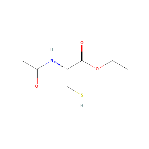 59587-09-6 N-Acetyl-L-cysteine ethyl ester chemical structure
