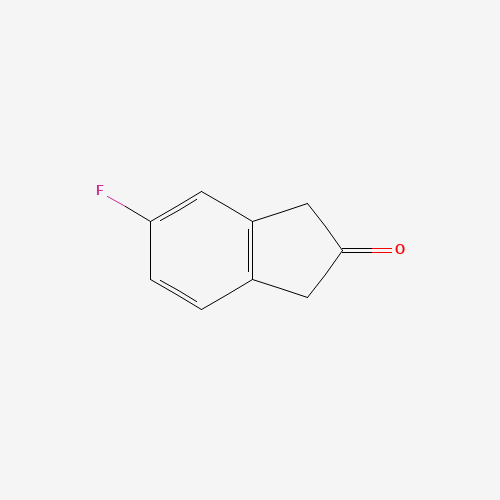 57584-69-7 5-Fluoro-2-indanone chemical structure