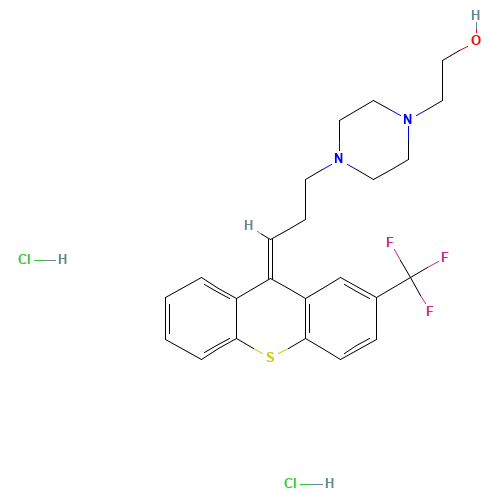 2413-38-9 Fupentixol dihydrochloride chemical structure