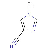 66121-69-5 1-METHYL-1H-IMIDAZOLE-4-CARBONITRILE chemical structure