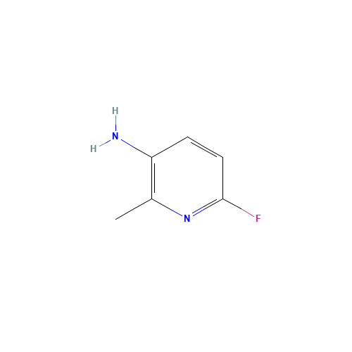 28489-47-6 3-Amino-6-fluoro-2-methylpyridine chemical structure