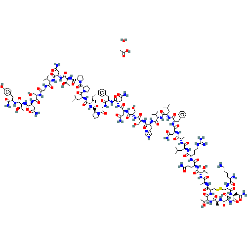 196078-30-5 Pramlintide acetate chemical structure