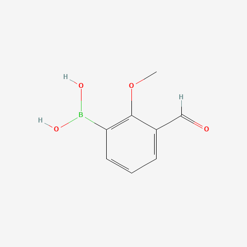 480424-49-5 3-FORMYL-2-METHOXYBENZENEBORONIC ACID 98 chemical structure