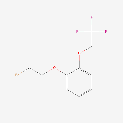 160969-00-6 2-[2-(2,2,2-Trifluoroethoxy)phenoxy]ethyl  bromide chemical structure