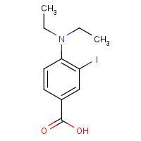1131588-22-1 4-(diethylamino)-3-iodobenzoic acid chemical structure