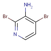102249-45-6 2,4-DIBROMO-3-AMINOPYRIDINE chemical structure