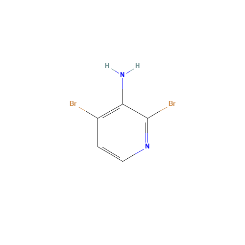 102249-45-6 2,4-DIBROMO-3-AMINOPYRIDINE chemical structure