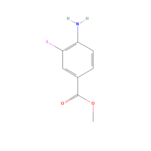 19718-49-1 Methyl 4-amino-3-iodobenzoate chemical structure