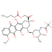 56124-62-0 Valrubicin chemical structure