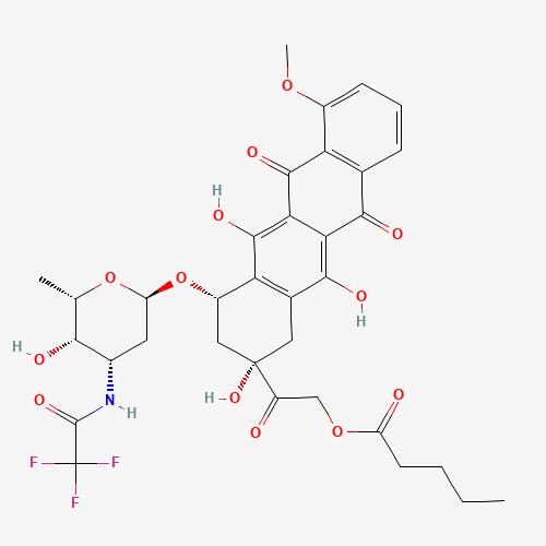56124-62-0 Valrubicin chemical structure