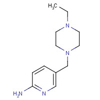 1180132-17-5 5-((4-Ethylpiperazin-1-yl)methyl)pyridin-2-amine chemical structure