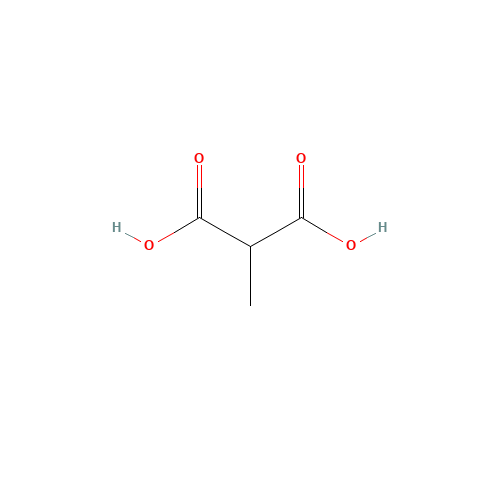 516-05-2 2-Methylpropanedioic acid chemical structure