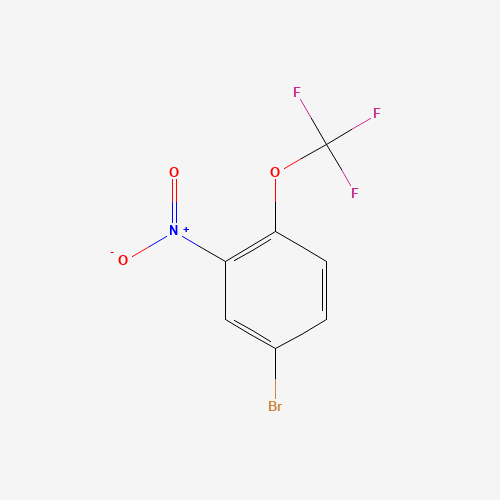 95668-20-5 3-NITRO-4-(TRIFLUOROMETHOXY)BROMOBENZENE chemical structure
