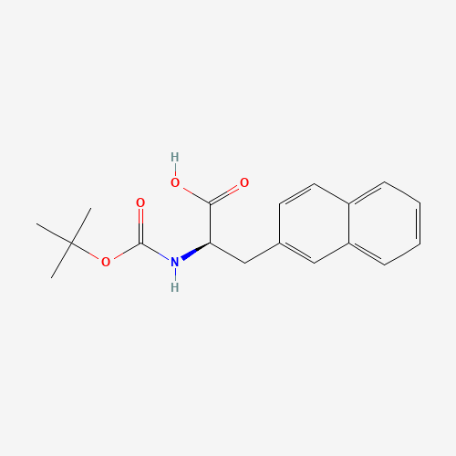 76985-10-9 Boc-3-(2-Naphthyl)-D-alanine chemical structure