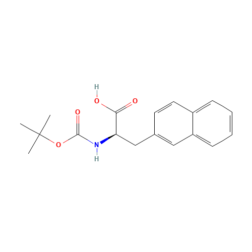 76985-10-9 Boc-3-(2-Naphthyl)-D-alanine chemical structure