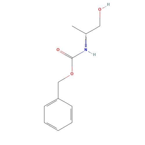 61425-27-2 N-BENZYLOXYCARBONYL-D-ALANINOL chemical structure
