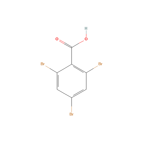 633-12-5 2,4,6-TRIBROMOBENZOIC ACID chemical structure