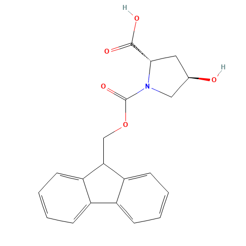 88050-17-3 Fmoc-L-hydroxyproline chemical structure