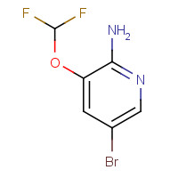 947249-13-0 5-Bromo-3-(difluoromethoxy)pyridin-2-amine chemical structure