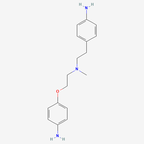 115256-13-8 N-Methyl-N-(2-(4-aminophenoxy)ethyl)-2-(4-aminophenyl)ehtanamine chemical structure