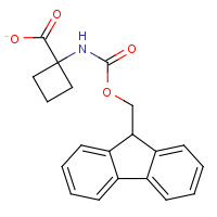 885951-77-9 FMOC-1-AMINO-1-CYCLOBUTANECARBOXYLIC ACID chemical structure