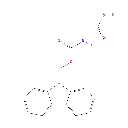 885951-77-9 FMOC-1-AMINO-1-CYCLOBUTANECARBOXYLIC ACID chemical structure