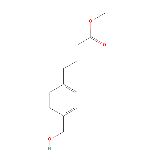 868731-66-2 methyl 4-(4-(hydroxymethyl)phenyl)butanoate chemical structure