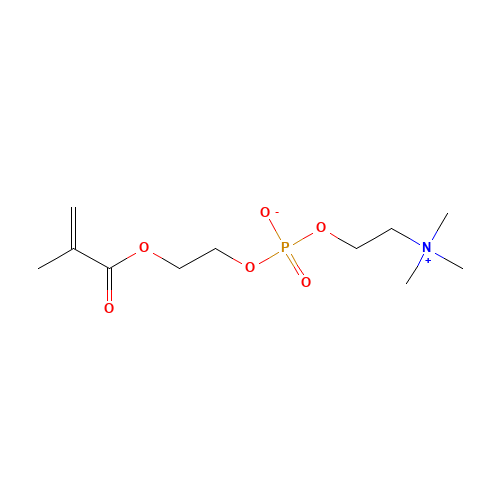 67881-98-5 2-methacryloyloxyethyl phosphorylcholine chemical structure