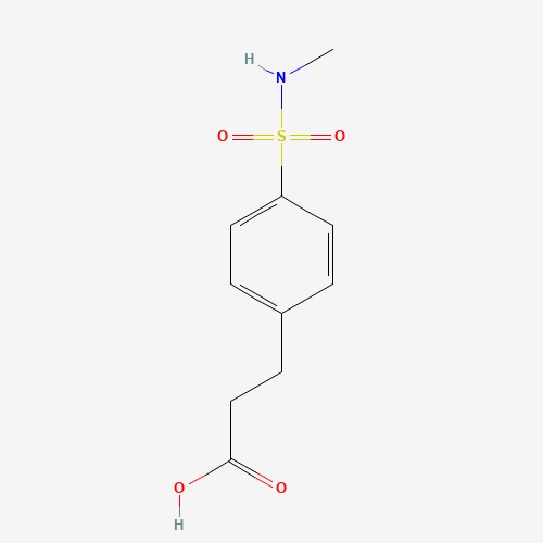 842975-38-6 3-{4-[(methylamino)sulfonyl]phenyl}propanoic acid chemical structure