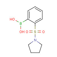 913835-83-3 2-(PYRROLIDIN-1-YLSULPHONYL)BENZENEBORONIC ACID 97 chemical structure
