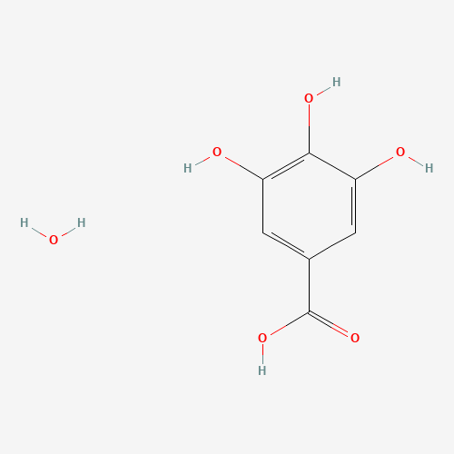 5995-86-8 Gallic acid monohydrate chemical structure