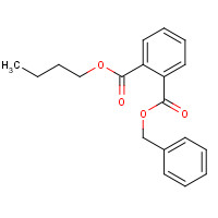 85-68-7 Butyl benzyl phthalate chemical structure