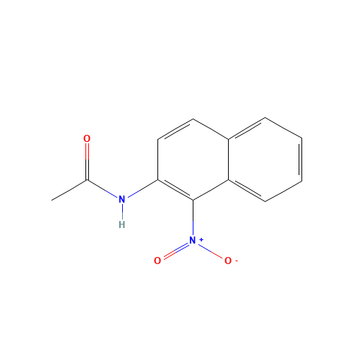 5419-82-9 2-Acetamido-1-Nitronaphthalene chemical structure