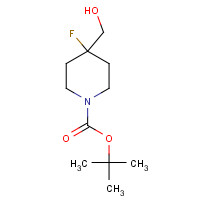 614730-97-1 1-BOC-4-FLUORO-4-(HYDROXYMETHYL)-PIPERIDINE chemical structure