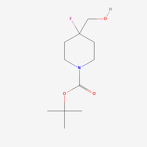 614730-97-1 1-BOC-4-FLUORO-4-(HYDROXYMETHYL)-PIPERIDINE chemical structure