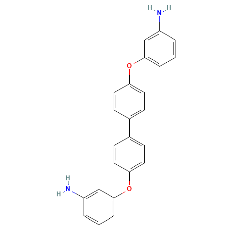 105112-76-3 4,4-BIS(3-AMINOPHENOXY)BIPHENYL(43BAPOBP) chemical structure