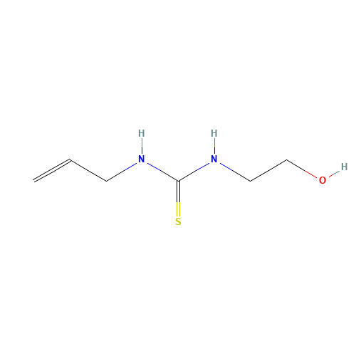 105-81-7 1-ALLYL-3-(2-HYDROXYETHYL)-2-THIOUREA chemical structure