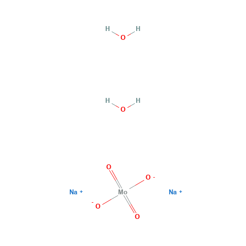 10102-40-6 Sodium molybdate dihydrate chemical structure