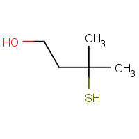34300-94-2 3-MERCAPTO-3-METHYLBUTANOL chemical structure