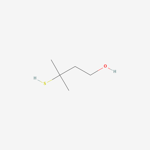 34300-94-2 3-MERCAPTO-3-METHYLBUTANOL chemical structure