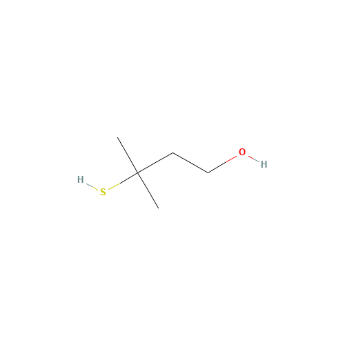 34300-94-2 3-MERCAPTO-3-METHYLBUTANOL chemical structure