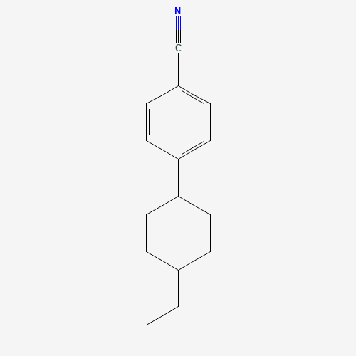 73592-81-1 4-(4-ETHYLCYCLOHEXYL)BENZONITRILE chemical structure