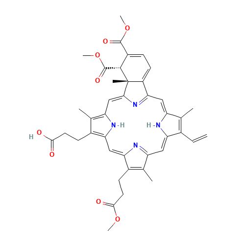 142878-05-5 Verteporfin D isomer chemical structure