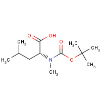 89536-84-5 Boc-N-methyl-D-leucine chemical structure